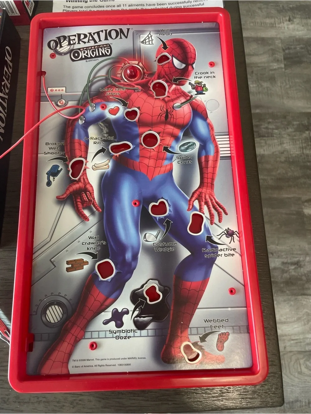 Marvel Operation Spider-Man Origins Game